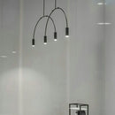Axyaa Black Semicircle Pendant Light with G9 Bulbs