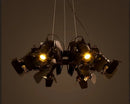 Axyaa Loft Industrial Chandelier: Retro & Creative Lighting for Home, Restaurant, Cafe & Store