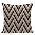Axyaa Geometric Linen Cushion Cover Multicolour Decorative Pillow for Home Sofa