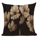 Retro Flower Cushion Cover - Axyaa Brand - Home Decor Luxury Pillows