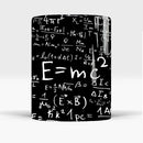 Axyaa Color Change Calculus Formula Ceramic Coffee Mug - Heat Reveal Magic Cup
