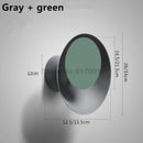 Axyaa Colorful LED Wall Lamp: Modern Nordic Round Sconce for Dining Room and Bedroom