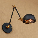 Axyaa Loft Style Retro Vintage Swing Arm LED Wall Sconce Industrial Light Fixtures