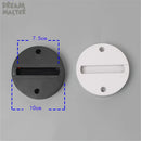 Axyaa Black & White Track Light Adapter Mount for Ceiling Light
