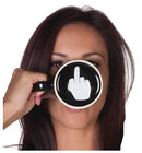 Axyaa Middle Finger Coffee Cup - Have A Nice Day Mug for Office Gifts