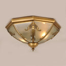 Axyaa European Copper Ceiling Light for Balcony Aisles, Staircases, and Storage Rooms