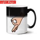 Axyaa Color Changing Magic Temperature Heat Sensitive Coffee Mug