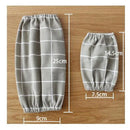 Axya Cotton Linen Kitchen Arm Sleeves 1pair