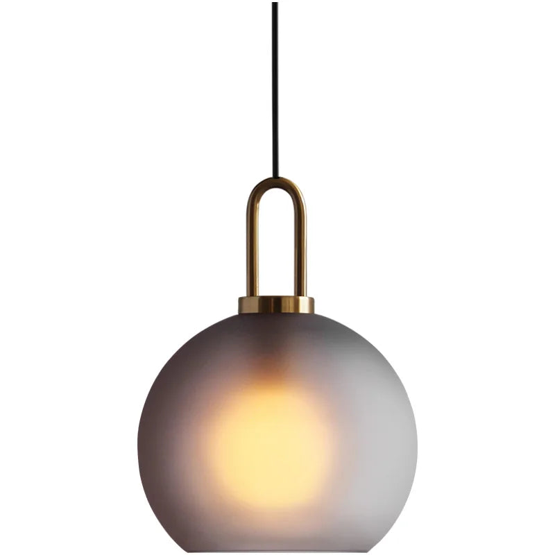 Axya Luxury Glass Ball Pendant Lights for Living & Dining Rooms