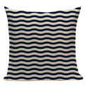 Nautical Anchor Velvet Throw Pillows for Home & Car Decor by Axyaa