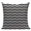 Nautical Anchor Velvet Throw Pillows for Home & Car Decor by Axyaa