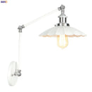 Axyaa Adjustable Swing Arm Wall Light: Retro Vintage Loft Industrial Style