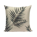Axyaa Woven Flower Tree Cushion Cover - Black & White Decorative Pillowcase