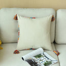 Axyaa Wool Tassel Moroccan Style Pillow Cover 45x45cm/30x50cm
