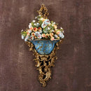Luxury Palace Wall Hanging Resin Vase Home Decoration by Axyaa