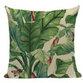Axyaa Tree Green Cushion Cover: Green Decorative Flower Sofa Car Pillow