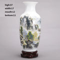 Axyaa Modern Ceramic Vases Pottery Decoration for Home Living Room Flower Arrangement