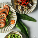 Axya Japanese Stoneware Tableware Set: Bowl, Plate, Soup Bowl, Rice Bowl, Salad Bowl