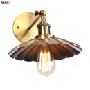 Axyaa Iron Golden LED Wall Lamp Vintage Industrial Retro Loft Style Iron Wall Lights