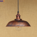 Axyaa Rustic Pendant Light Retro Vintage Edison Style Loft Industrial Lamp