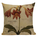 Axyaa Nordic Animal Plant Decorative Pillow Case Covers for Sofa