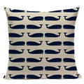 Nautical Anchor Throw Pillow Cover - Axyaa Branded Home Decor Collection