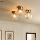 Axyaa Modern Copper LED Ceiling Light Fixture for Kitchen Hallway Balcony