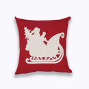 Axyaa Embroidered Christmas Pillow Cover 45x45cm