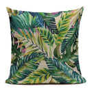 Axyaa Tropical Plant Banana Leaf Throw Pillow Cover for High Quality Home Decor