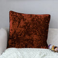 Axyaa Plush Fringed Soft Pillow Cover 50x50cm Solid Cushion for Home Decor