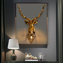 Axyaa Nordic Antler Wall Lamp: Modern Deer Buckhorn Kitchen Wall Lights