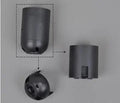 Axyaa E27/E14 Lamp Bulb Holder | Lighting Accessory Fitting Socket Base | Black/White, 110-220V