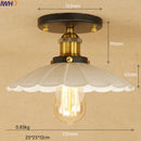 Axyaa Industrial Vintage LED Ceiling Light Fixture Loft Style for a Modern Home