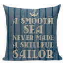 Axyaa Ocean Decor Throw Pillow Cover for Home & Office Furniture