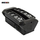 Axyaa Mini LED Moving Head Light 8x6W RGBW DMX Disco Stage Lighting