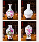 Axyaa Ceramic Vases: Modern Home Decor, Elegant Flower Arrangement for Living Room or TV Cabinet