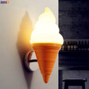 Axyaa Ice Cream Kids Wall Lamp LED Sconce Fixtures for Modern Room Decor