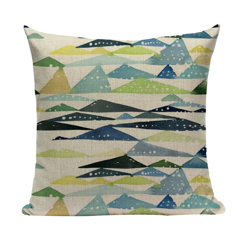 Axyaa Geometric Pillowcases: Nordic Design for Home Decor