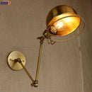 Axyaa Vintage Industrial Wall Sconce Long Arm Lamp retro rustic lighting