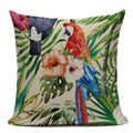 Axyaa Tropical Plant Banana Leaf Throw Pillow Cover for High Quality Home Decor