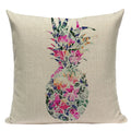 Axyaa Boho Kilim Leaf Cushion Cover - Retro Middle Eastern Style Home Decor