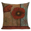 Retro Flower Cushion Cover - Axyaa Brand - Home Decor Luxury Pillows