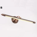 Axyaa Red Bronze LED Wall Light for Bathroom Mirror Cabinet & Bedroom, 8W
