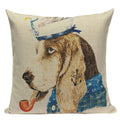 Axyaa Cute Animal Cartoon Home Decor Cushions - Golden Retriever & Koala Pillows