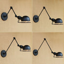 Axyaa Industrial Vintage Swing Arm Wall Sconce