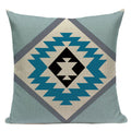 Axyaa Modern Geometric Cushion Covers - Colorful Square Seat Decor Pillow Case