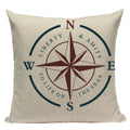 Axyaa Ocean Decor Throw Pillow Cover for Home & Office Furniture