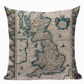 Axyaa Union Jack American Flag Throw Pillow Cases, 45x45cm, Top King Size Bed Print