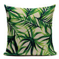 Axyaa Tropical Plant Banana Leaf Throw Pillow Cover for High Quality Home Decor