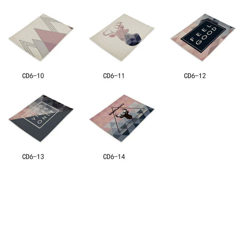 Axyaa Deer Nordic Decor Table Set